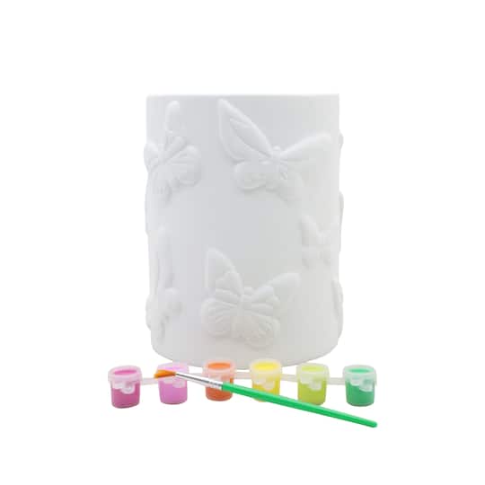 Butterfly Ceramic Planter Kit by Creatology™